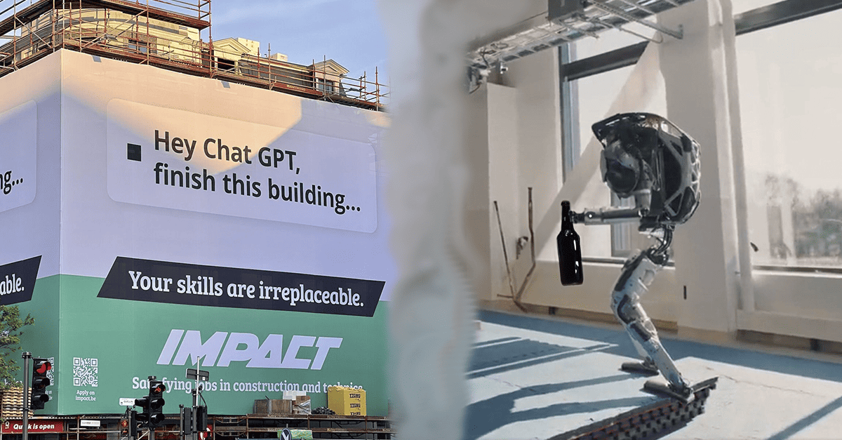 ChatGPT and Boston Dynamics showing the future of work