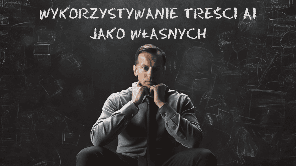 Wykorzystywanie treści AI jako własnych - artykuł Macieja Michalewskiego