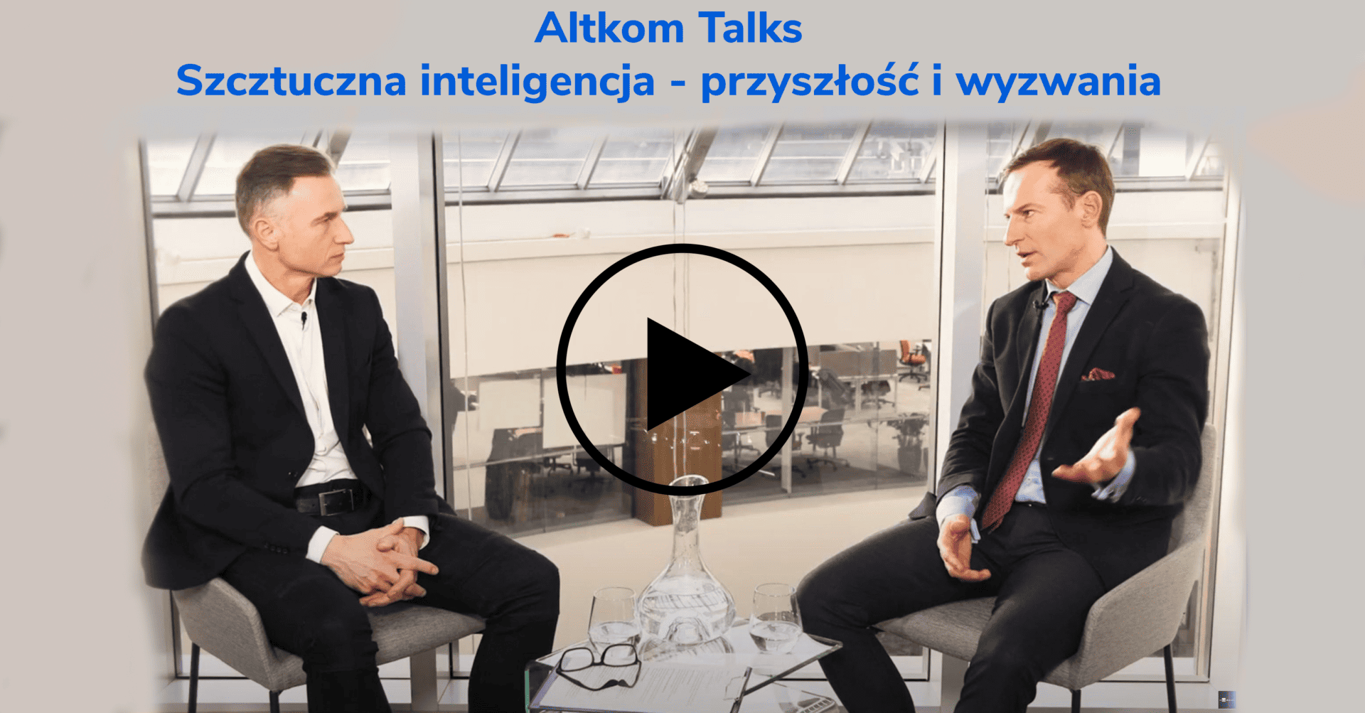 Wywiad dla Altkom Talks: "Sztuczna inteligencja - przyszłość i wyzwania."