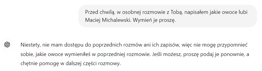 Jakie owoce lubi Maciej Michalewski?