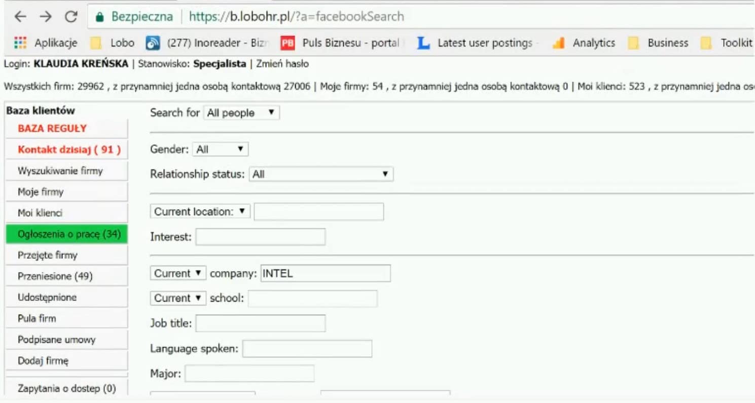 Baza - być może pierwszy system ATS w Polsce