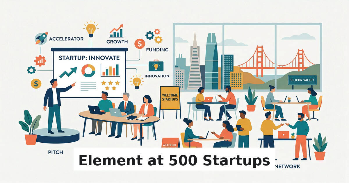 Element ATS Visits 500 Startups in San Francisco