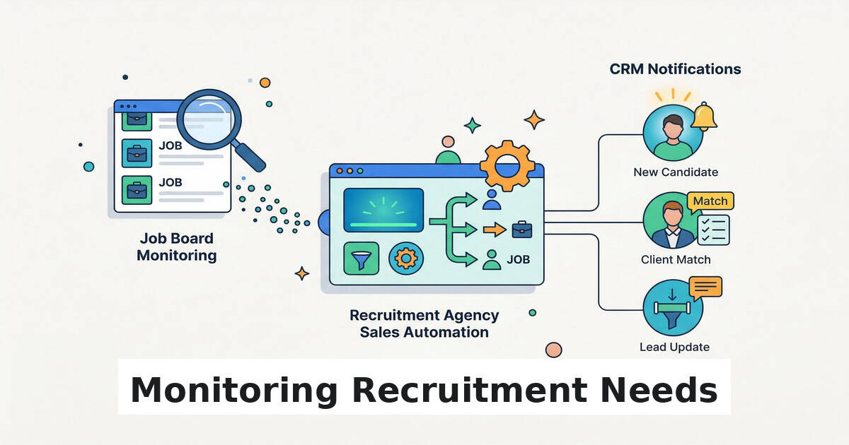 Monitor System Job Automated Job Board Monitoring for Recruitment Agencies