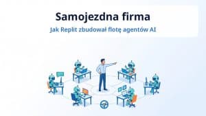 Autonomiczna firma Replit z flotą agentów AI wokół człowieka reżysera