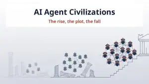 The rise and fall of three AI agent civilizations described in the OpenAI reports