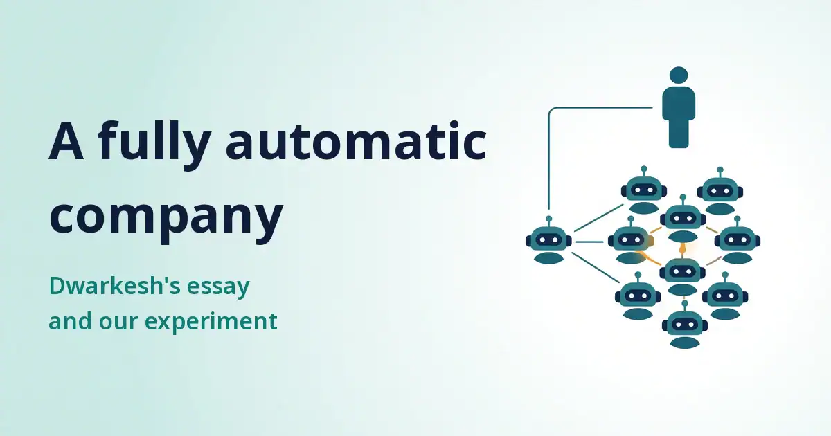 Element is building a fully automatic company. What clients get from it