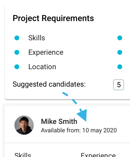 Element ATS candidate matching